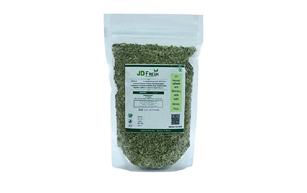 JD Fresh Fennel 100% Pure & Natural   Pack  500 grams